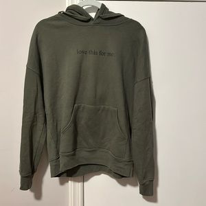 Love this for me olive unisex medium hoodie